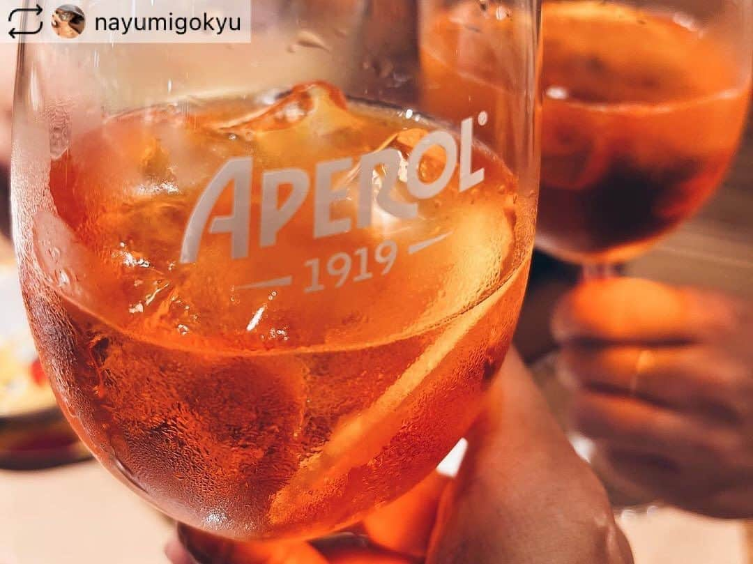 EATALY Tokyoのインスタグラム：「@nayumigokyu  Grazie❣️ #イータリーでアペしよう  #イータリー  #アペリティーボ  #aperolspritzjp  #イータリー湘南店」