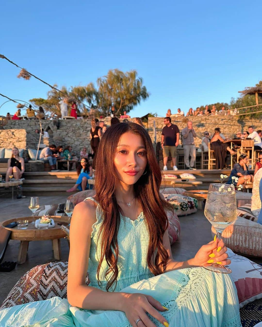 koyuさんのインスタグラム写真 - (koyuInstagram)「🩵💐I love here 💐✨🩵 #greece #greece🇬🇷 #greecelover_gr #greecestagram #greeceislands #visitgreece #instagreece #greece💙 #mykonos #mykonosgreece #mykonosisland #180 #180sunset」8月22日 17時24分 - koyu1215