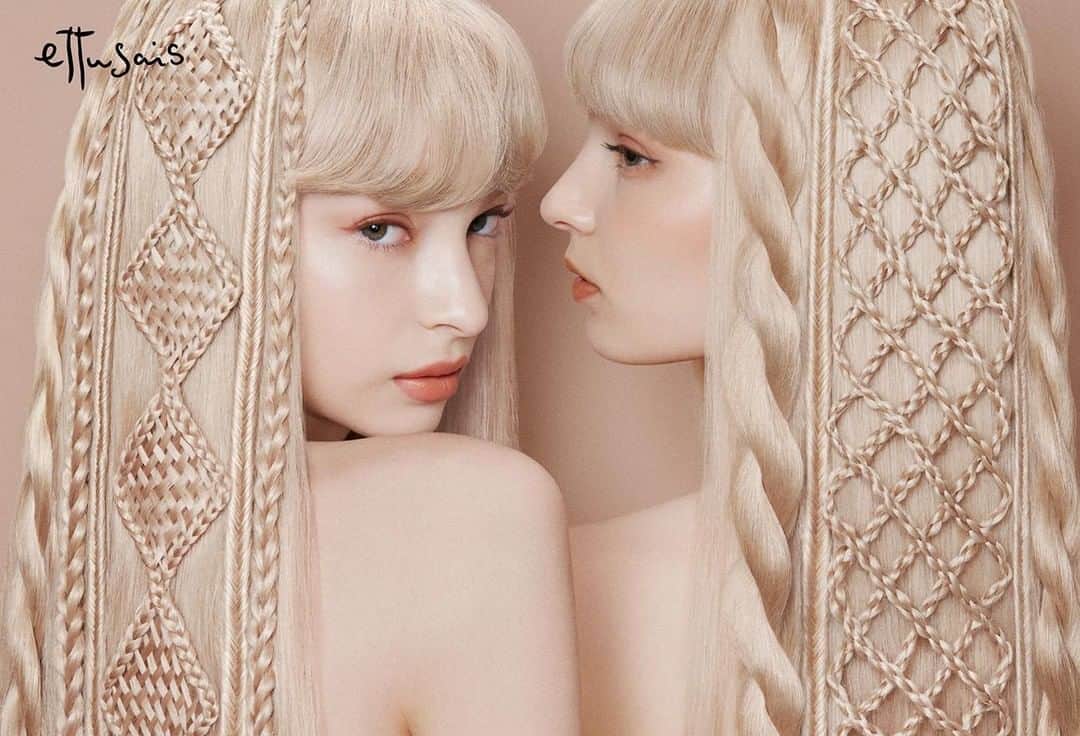 資生堂 のインスタグラム：「ettusais 2023 Autumn Collection　 @ettusaisjp  -Dusty Fantasy-  Makeup by 深野結花　@yukafukanooo   Art Direction by 吉田ユニ @yuni_yoshida   #エテュセ #ettusais #shiseidohma #資生堂ヘアメイクアップアーティスト #yukafukano #深野結花」