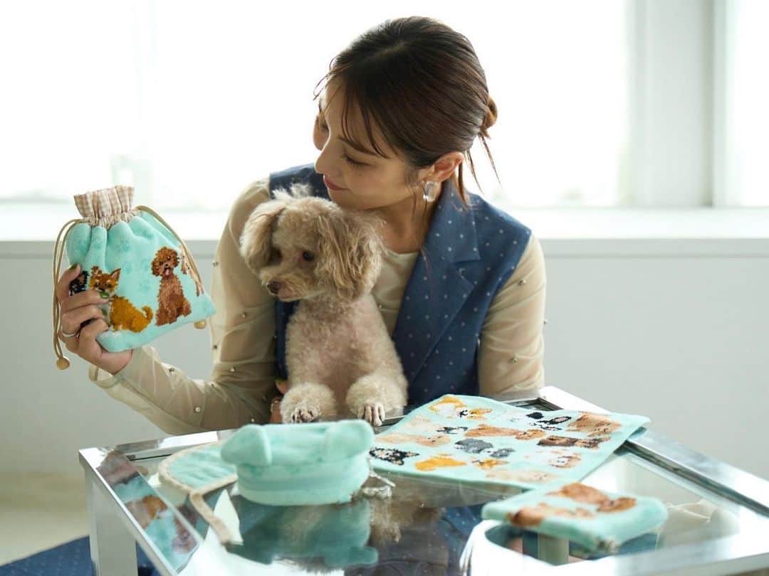 石川恋さんのインスタグラム写真 - (石川恋Instagram)「FEILER MAGAZINE🐶 愛犬チェルシーと撮影に参加させていただきました！ 新作のわんちゃんアイテム「マイキュートパピー」はデザインが可愛い上にとても使い心地が良く、ちぇるちぇるもお気に入りの様子でした🌻 何より現場で楽しそうにはしゃぐ我が子の姿が愛おしくてたまらなかった。。 ぜひチェックしてみてください💜 衣装はタグ付けにて！  https://www.feiler-jp.com/feiler_magazine/detail/336  #FEILER #マイキュートパピー」8月22日 17時34分 - ren_ishikawa