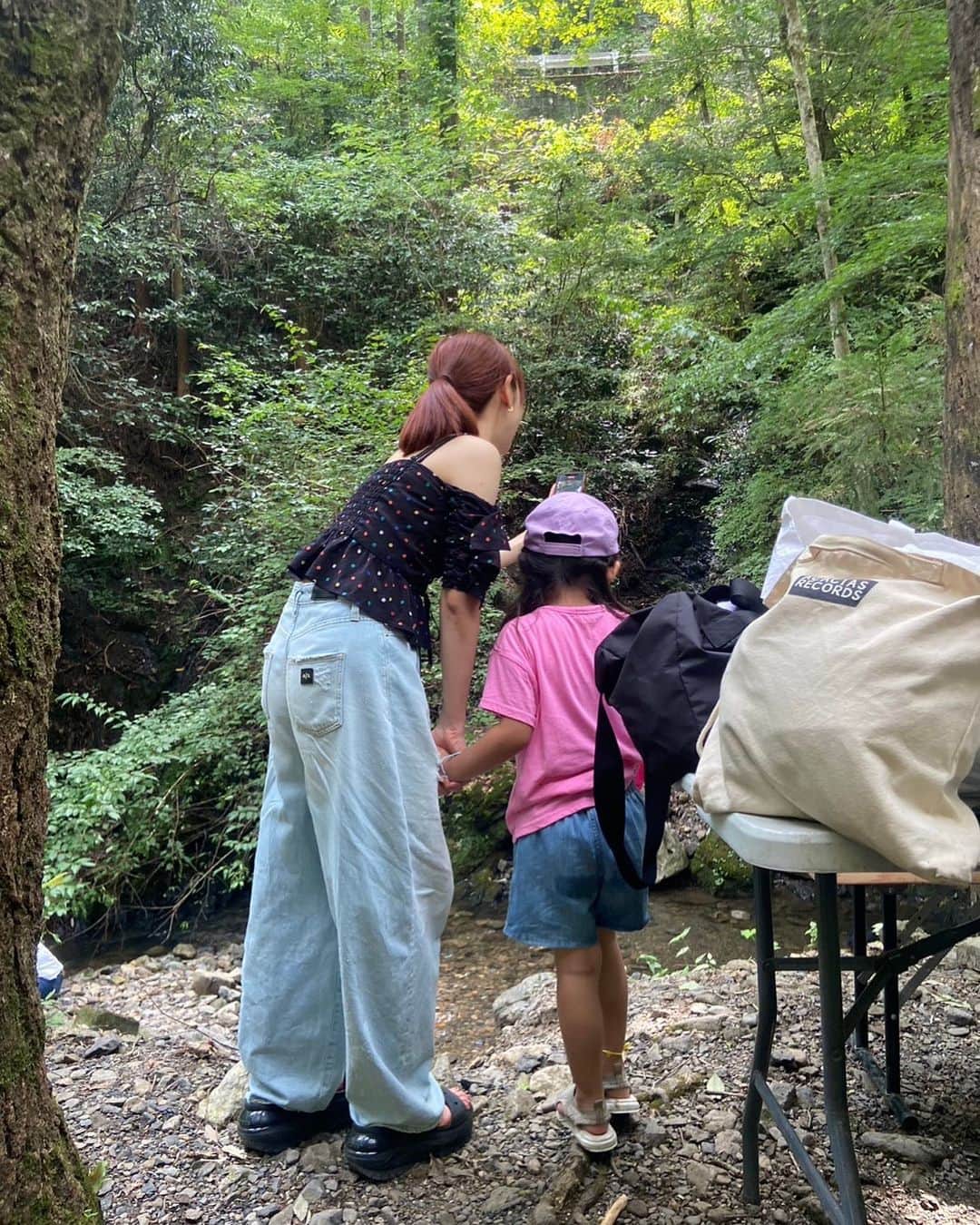 飯窪春菜のインスタグラム：「👧🏻  叔母と姪。」