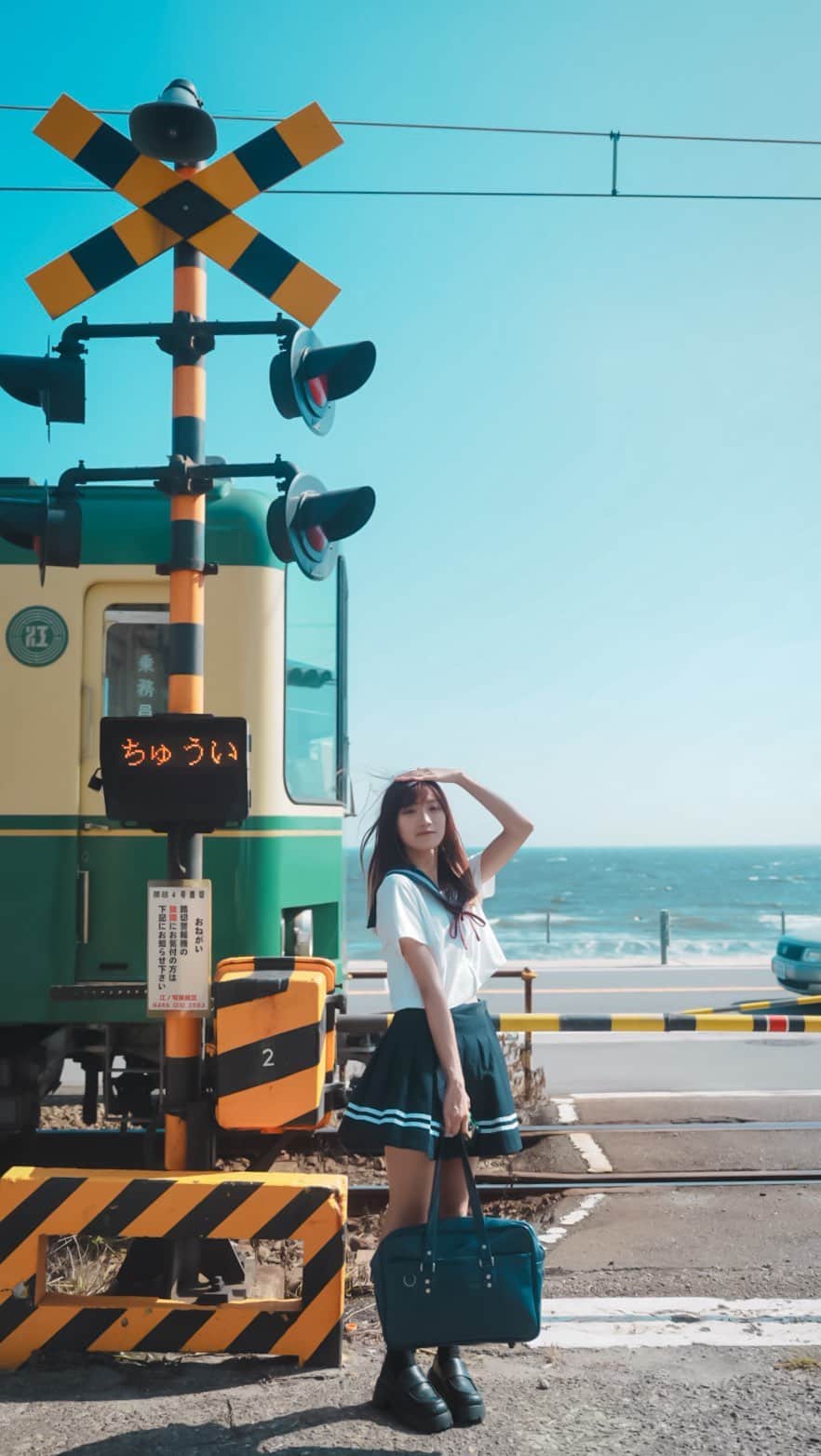 小白BaKaShiroのインスタグラム：「七夕快樂♡´･ᴗ･`♡陪你地鎌倉遊🛤️」