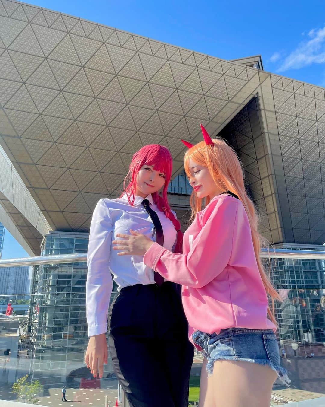 九条ねぎ あぴるさんのインスタグラム写真 - (九条ねぎ あぴるInstagram)「#chainsawman #makima #cosplay #cosplaygirl #japanesegirl #comicmarket #tokyo #コスプレ　#チェンソーマン」8月22日 17時58分 - negi_kujyo