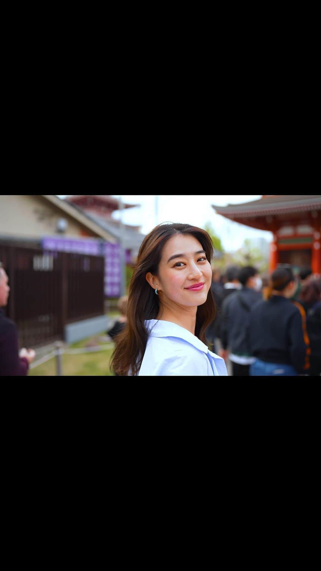 青野楓のインスタグラム：「🎥 @yojiro.seisaku  いつかの浅草散歩🚶‍♀️  #japan#浅草#asakusa #日本旅行」