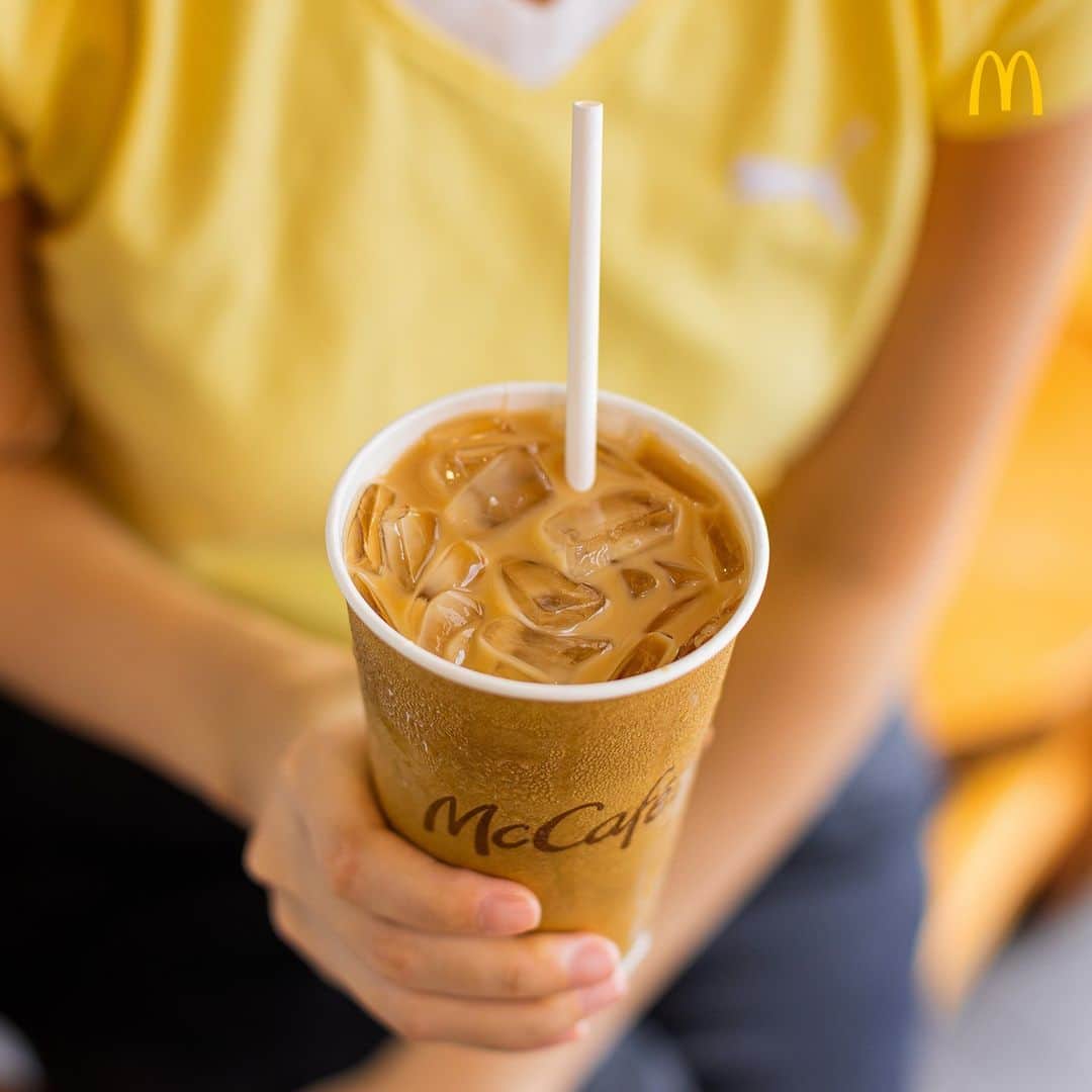 McDonald's Philippinesのインスタグラム：「Anong sasabihin mo pag inabot ‘tong McCafé Iced Coffee with Cereal Milk sayo? Comment below!」