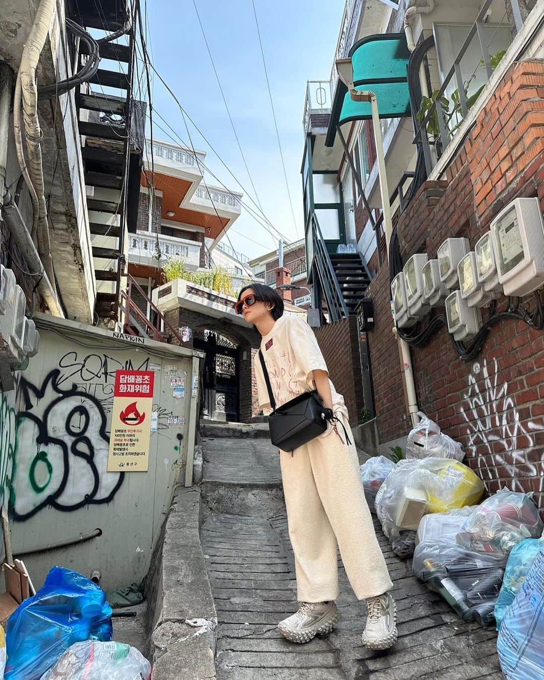 板垣李光人のインスタグラム：「안녕〜🫶  #rihitootd」
