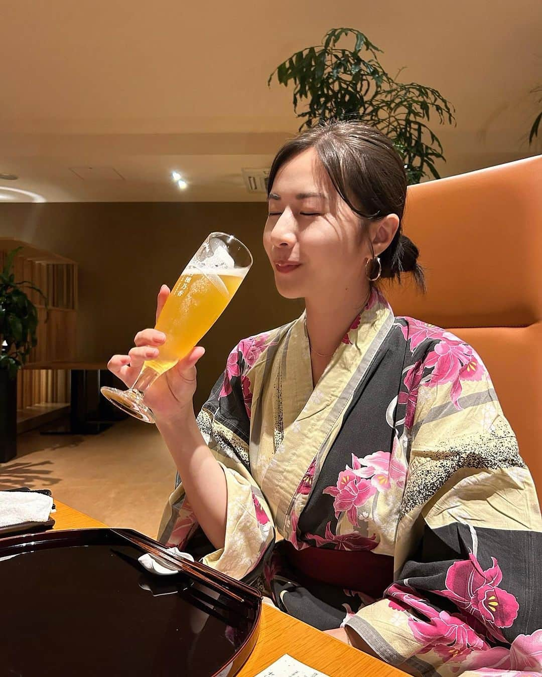 大伴理奈さんのインスタグラム写真 - (大伴理奈Instagram)「_ 夏休み🌿♨︎🍻🎐🎇  #箱根」8月22日 18時42分 - rina_otomo