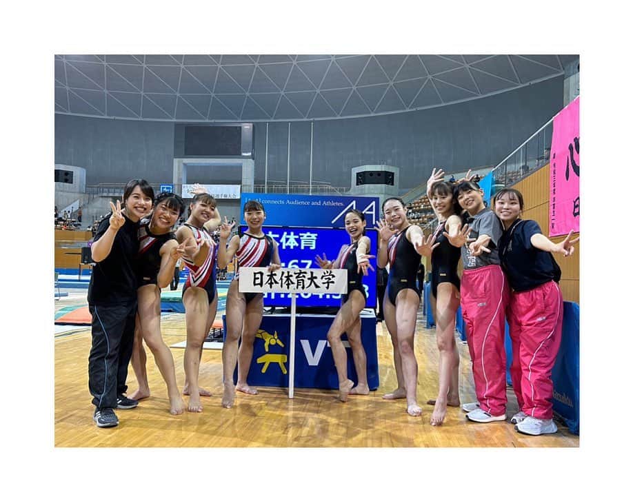 村上茉愛のインスタグラム：「8/22  日体大女子10連覇達成👑  選手達全員が必ず強い自信になる準備をして挑みました。 東インカレで優勝を逃すという経験し、 選手達はとても悔しかったと思います。 でも悔しい経験は次につながる経験にもなります。 準備をすることがどれだけ大切か。身に染みて感じました、、、  とにかく素晴らしい試合でした。 私も次に繋がる、これからの目標となりました❤️‍🔥  みんなおめでとう㊗️  #全日本学生インカレ #10連覇達成」