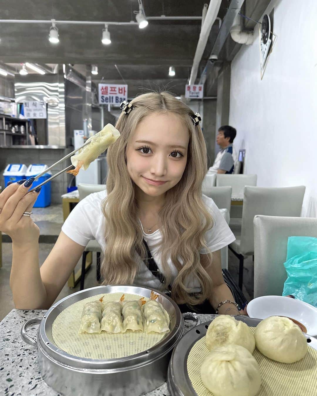 まやりんさんのインスタグラム写真 - (まやりんInstagram)「海老餃子🦐🧡  韓国食べ物全部おいしかった…」8月22日 19時37分 - mayaaa_124