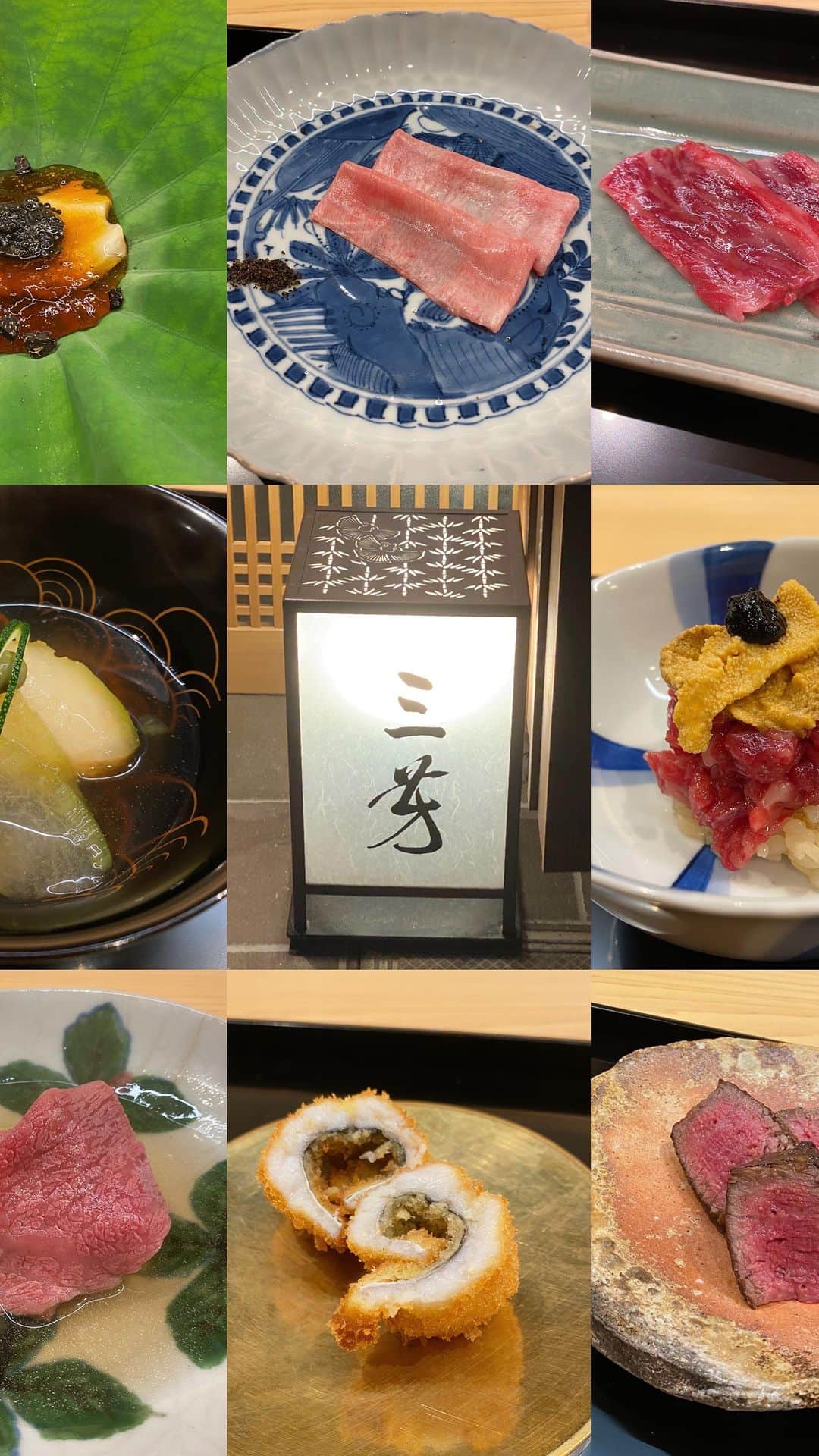 karen okajimaのインスタグラム：「三芳さん🥰❤️‍🔥  改装されてからお初でした🤗 美味しかった〜🤤💕  ごはんは基本的にこっちに上げてます👇🏻 💕 @gourmet.okaji   #三芳 #肉の匠三芳 #京都グルメ #京都ごはん #京都ディナー」