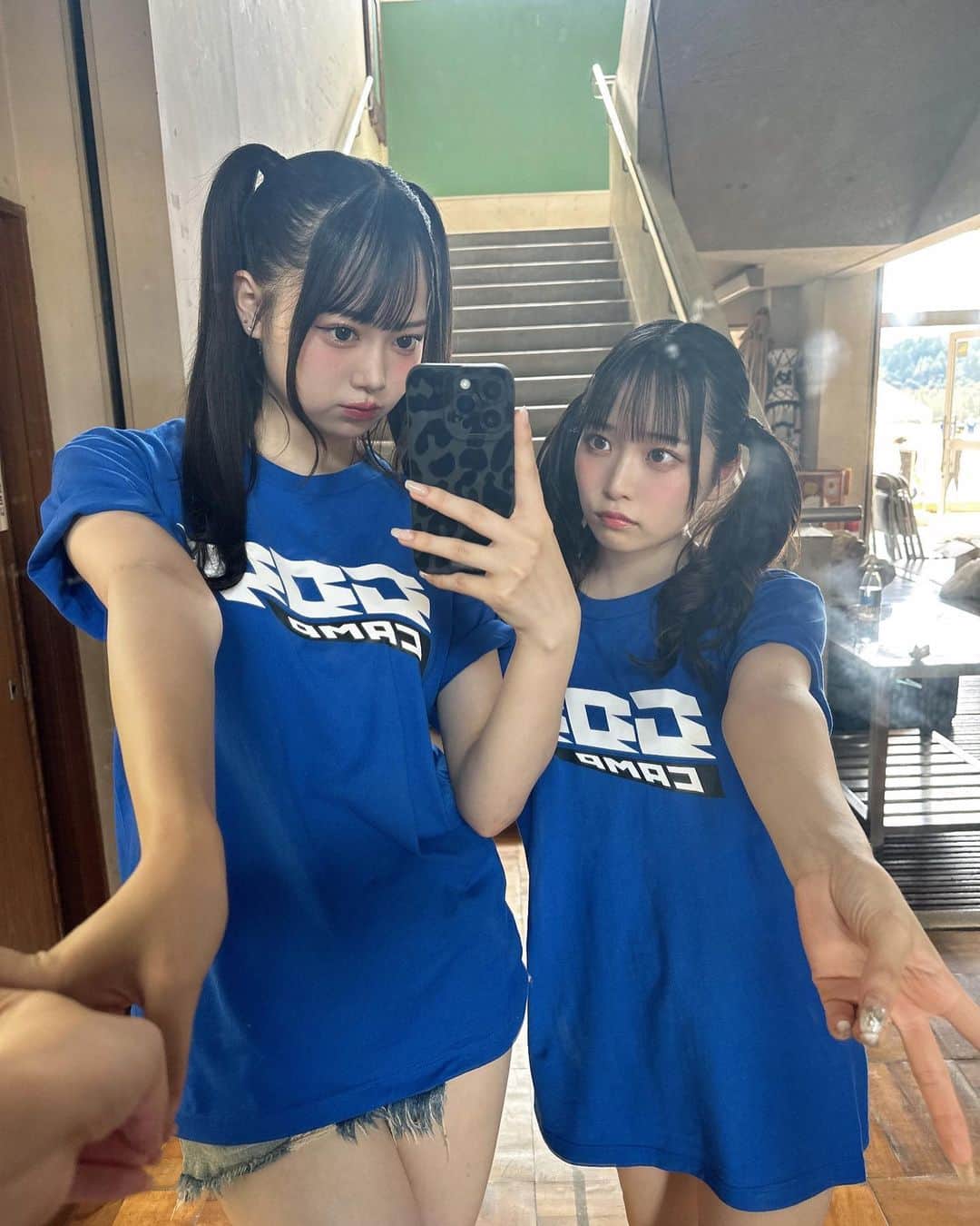 浅尾桃香のインスタグラム：「⭐️身長差20cmコンビ推してね⭐️  #fyp #アイドル #NMB48 #もちふわ #instagood #오오티디 #좋아요」