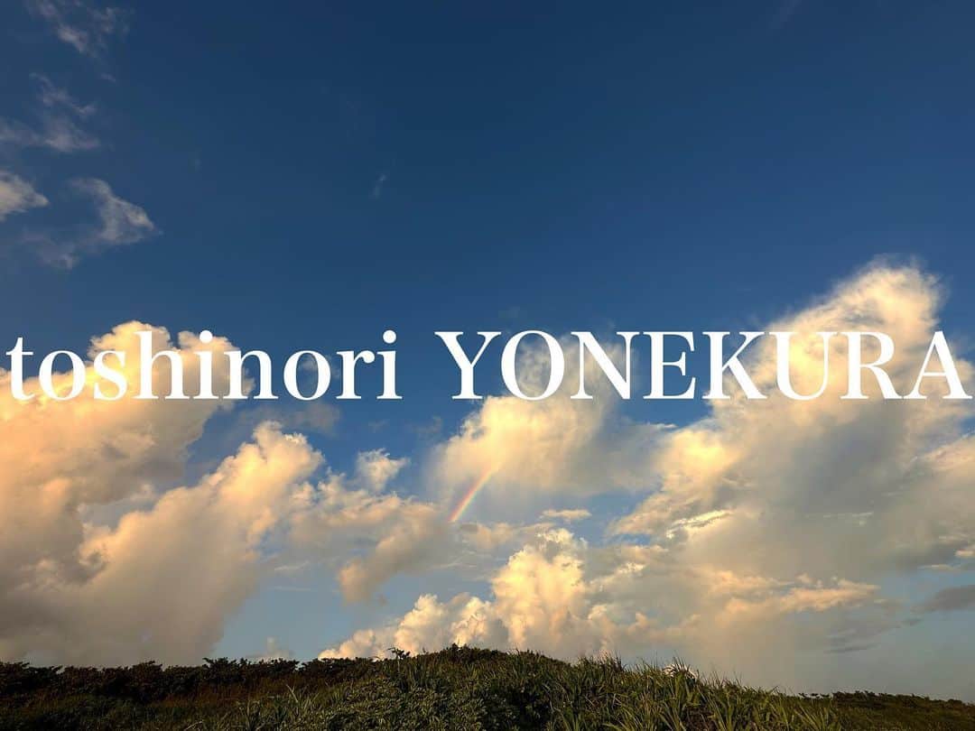 米倉利紀のインスタグラム：「カワイイRAINBOW 🌈  #島暮らし #こんなところにも」