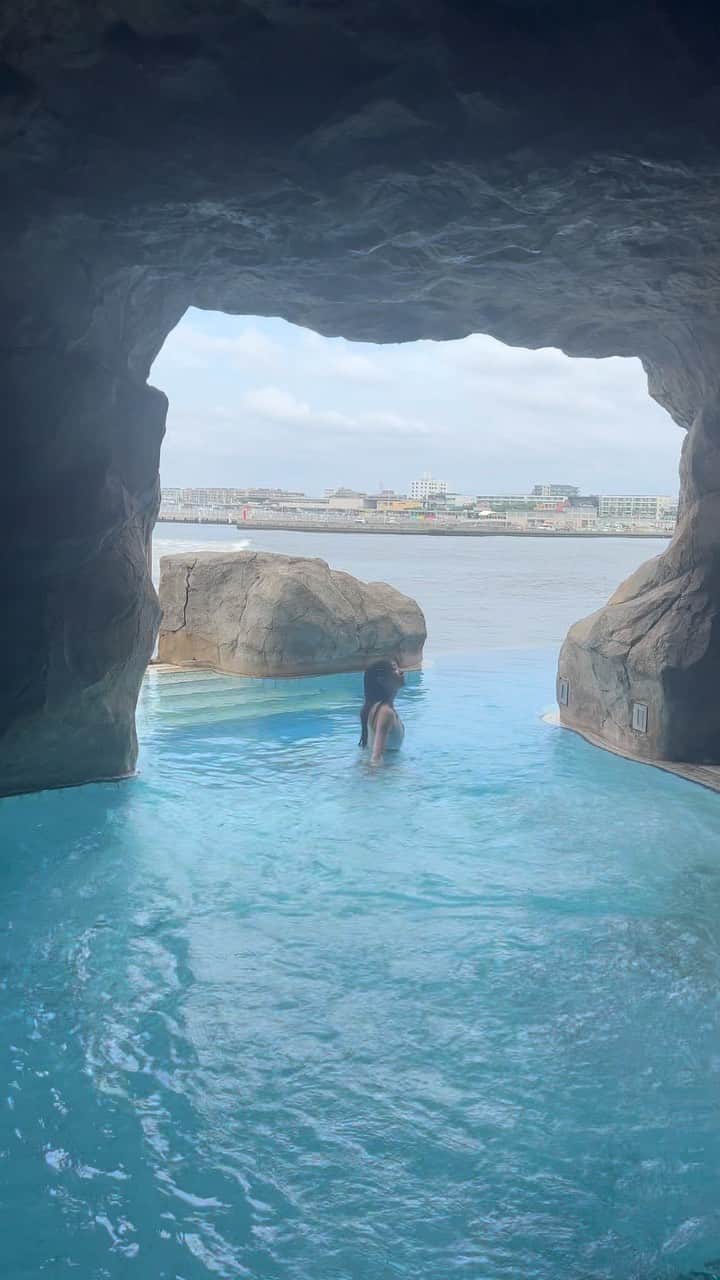 れみぱんのインスタグラム：「江の島アイランドスパ🐬」