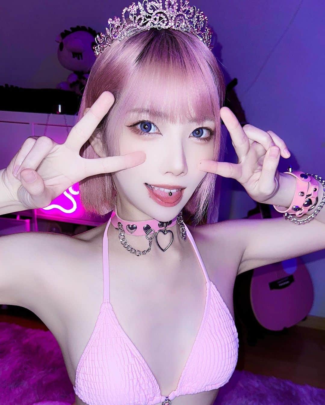 ぽにょ皇子のインスタグラム：「Princess💕  #cosplay #cosplayer #cosplaygirl #コスプレ #コスプレイヤー #グラビア #dj #ポートレート #portraitphotography #portrait #pink #Japanese #自撮り」
