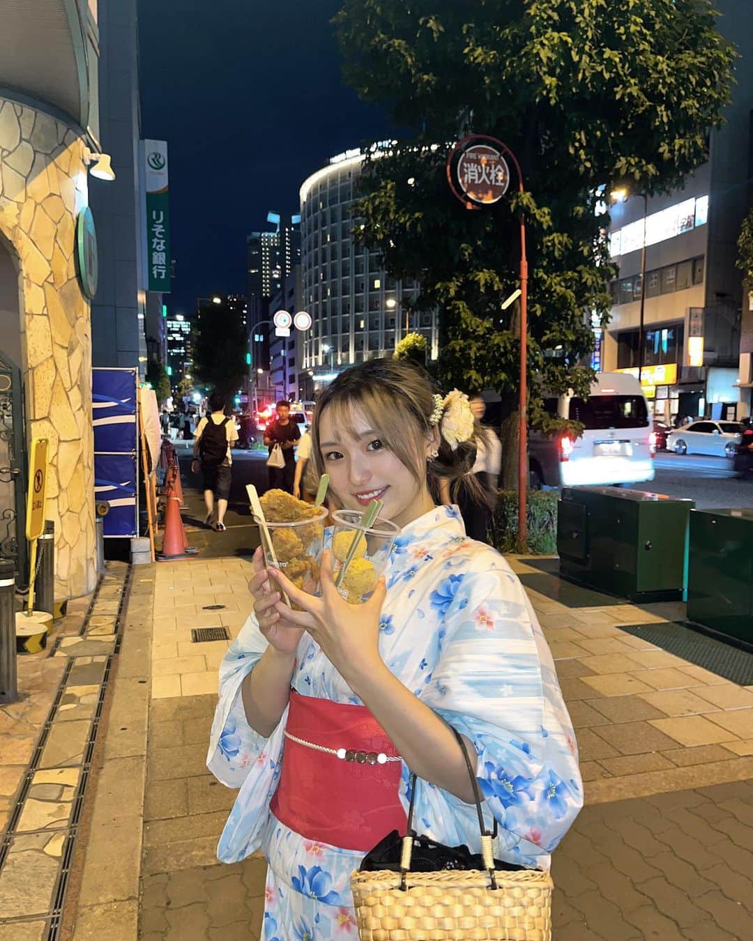 宇田川桜夢のインスタグラム：「🍗💖」