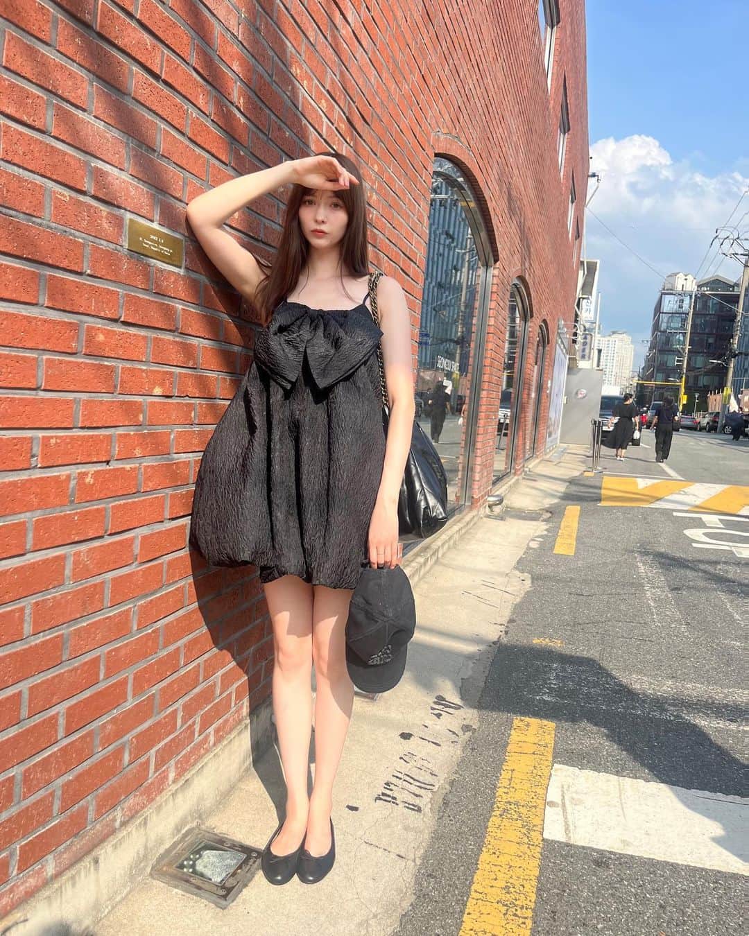 八木アリサさんのインスタグラム写真 - (八木アリサInstagram)「暑すぎてた日の私服。🫠」8月22日 20時48分 - alilouss