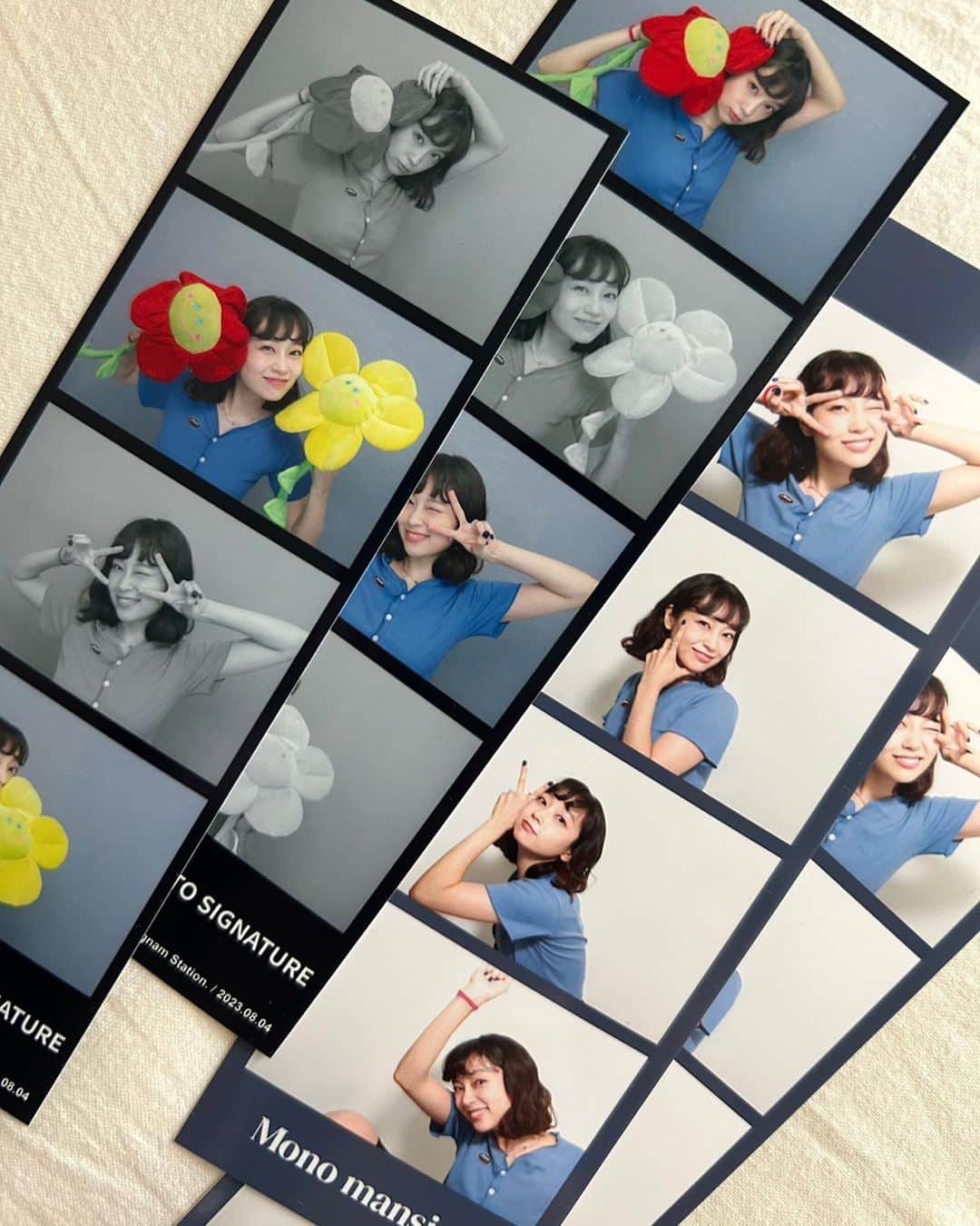 のインスタグラム：「韓国の想い出🇰🇷🌻❤️  高校の卒アル振りのピンプリ😂🫶 わたしが通っていた女子高は卒アルにマストでピンプリを載せなきゃいけなくて、みんなで撮りに行った時のことを思い出した😂  初めて知ったGRANHAND.💓 ニンニン先輩に「くるみがこの香水つけてたら、ドキッとする」と言われて、思わずgetしました😂  おしまーい！いっぱい載せちゃった！  한국 추억🇰🇷🌻❤️  혼자 스티커사진😂🫶 우리 여고에서는 혼자 스사를 찍어서 졸업앨범에 울려야해서… ㅋㅋㅋ 친구랑 찍으러 간 것을 떠올렸어요😂  GRANHAND.💓 처음 알았는데…님님선배의 권유로 사버렸어요 ㅋㅋㅋ  끝! 많이 울려버렸어! ㅎㅎㅎ」