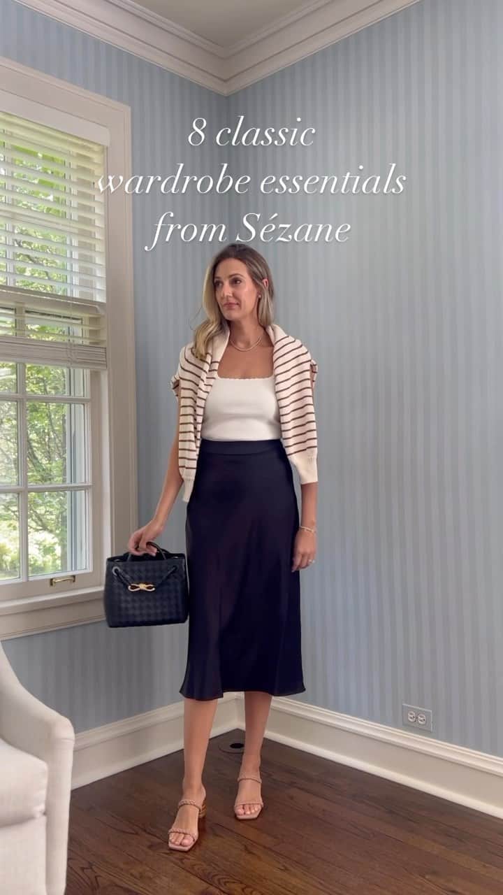 Anna Jane Wisniewskiのインスタグラム：「The ways I love @sezane are endless but here are eight solid reasons why it’s an amazing brand. Shop these essentials on my blog, stories, and LTK today  #sezaneparter #sezanelover」