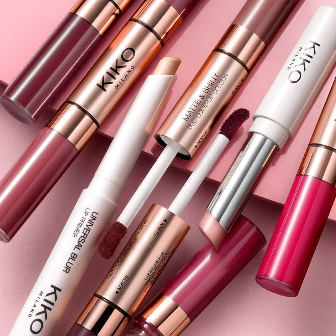 KIKO MILANOさんのインスタグラム写真 - (KIKO MILANOInstagram)「The best lip-routine?⁣ 💋 Start off with our Lip Volume Stylo to plump up and hydrate your lips⁣ 🌷 Prime and line with the Universal Blur Lip Primer⁣ ✨ Pick a finish and your fave shade of our new Matte & Shiny Duo Liquid Lip Colour! ⁣ ⁣ #KIKOMilano #lipstickcollection #liquidlipstick #lipprimer #lipplumper⁣ ⁣ Matte & Shiny Liquid Lip Colour 01, 03, 07, 08 - Lip Volume Stylo 01 - Universal Blur Lip Primer⁣」8月23日 0時50分 - kikomilano