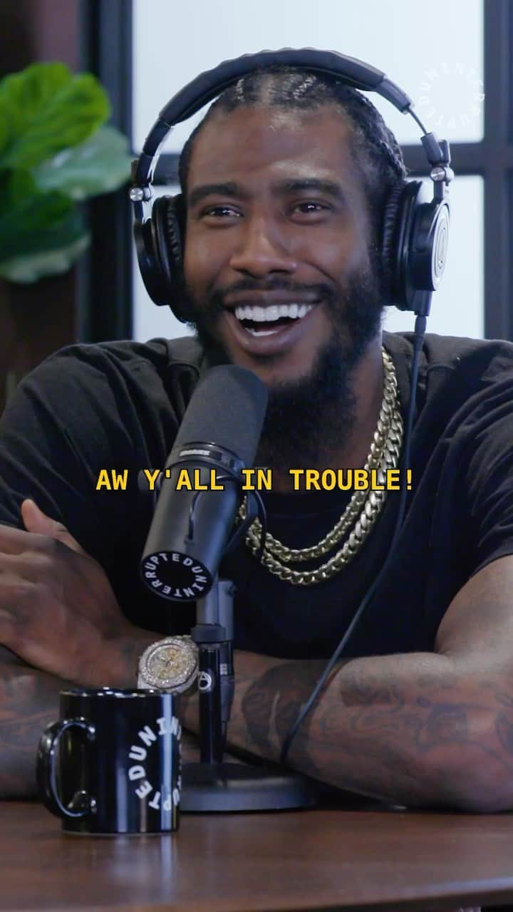 イマン・シャンパートのインスタグラム：「“I know y’all ain’t in that toilet!” 🤣  @bjthechicagokid is giving @imanshumpert the important music lessons on #ImanAmongstMen, out now on @UNINTERRUPTED’s YouTube and wherever you get your podcasts! 🎤」