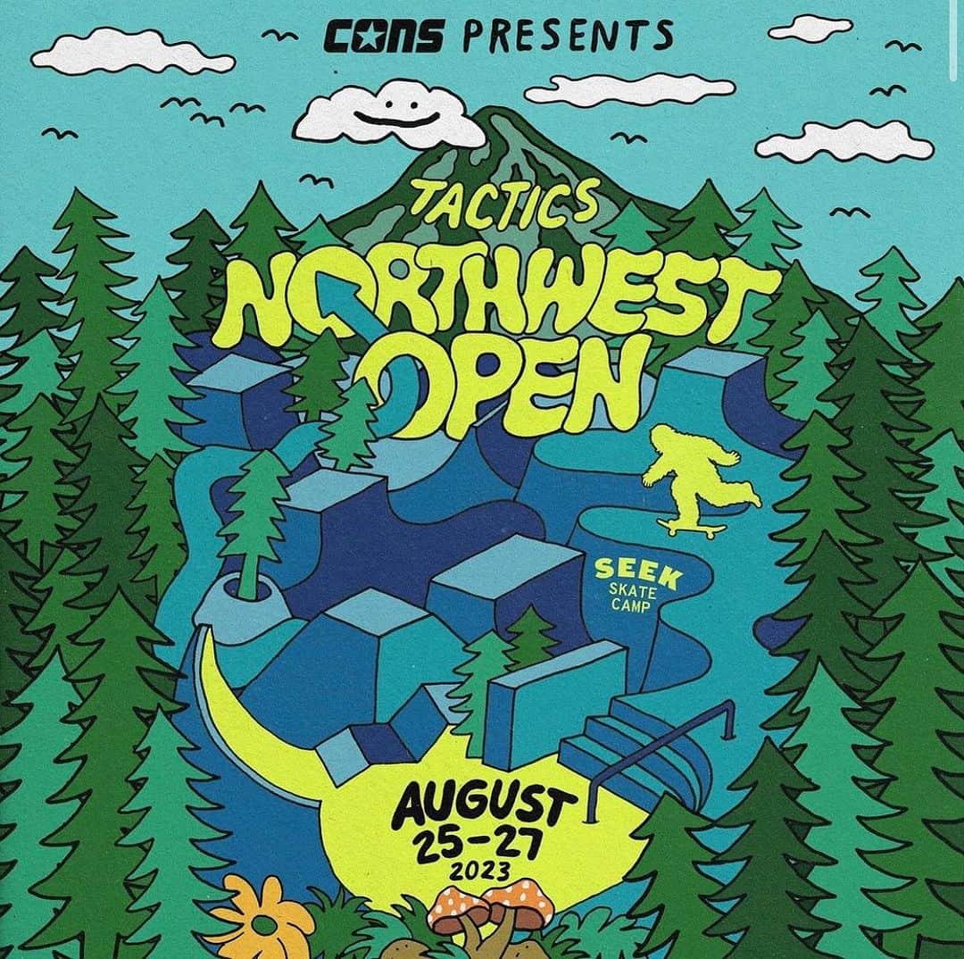 Poler Outdoor Stuffのインスタグラム：「This weekend! August 25th-27th is gonna be a barn burner! If ya like skateboarding and camping, this is the place for you!」