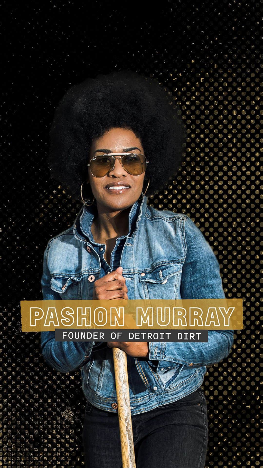 シボレーのインスタグラム：「@pashonmurray, founder of Detroit Dirt, has made it her life mission to get people to think about waste differently. Learn more about how Chevy is supporting Black-owned businesses like Detroit Dirt this Black Business Month at the link in our bio.」