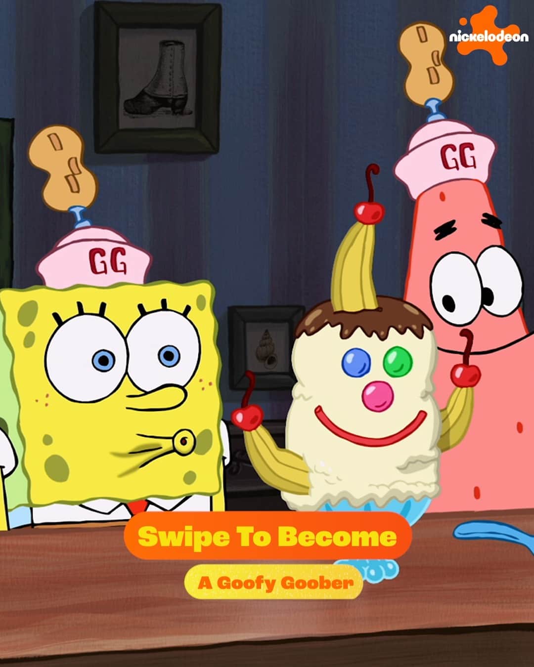 スポンジボブさんのインスタグラム写真 - (スポンジボブInstagram)「Swipe to the end for maximum Goofy Goober status」8月23日 4時11分 - spongebob