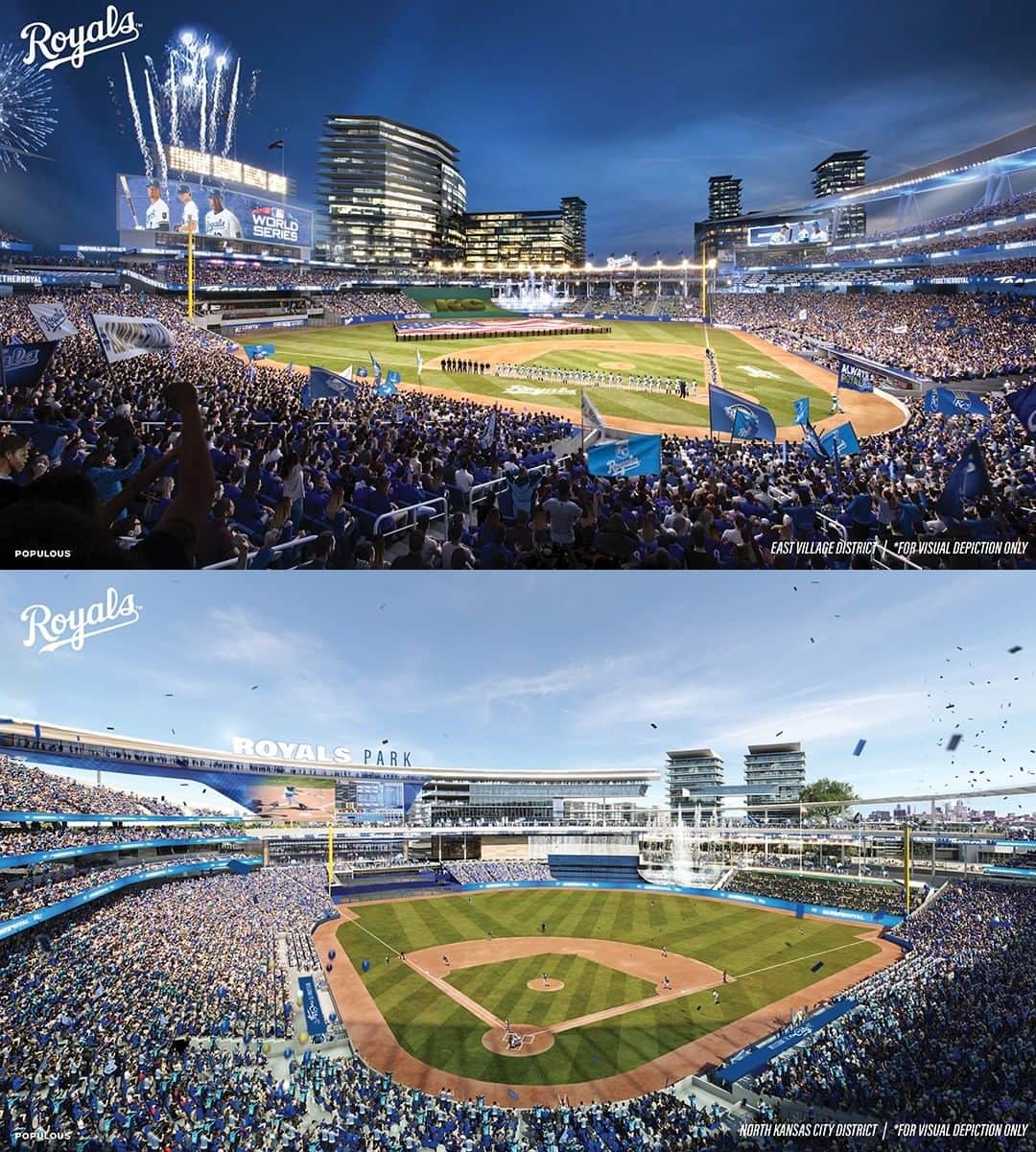 カンザスシティ・ロイヤルズのインスタグラム：「We're excited to share the future vision of Royals baseball.」