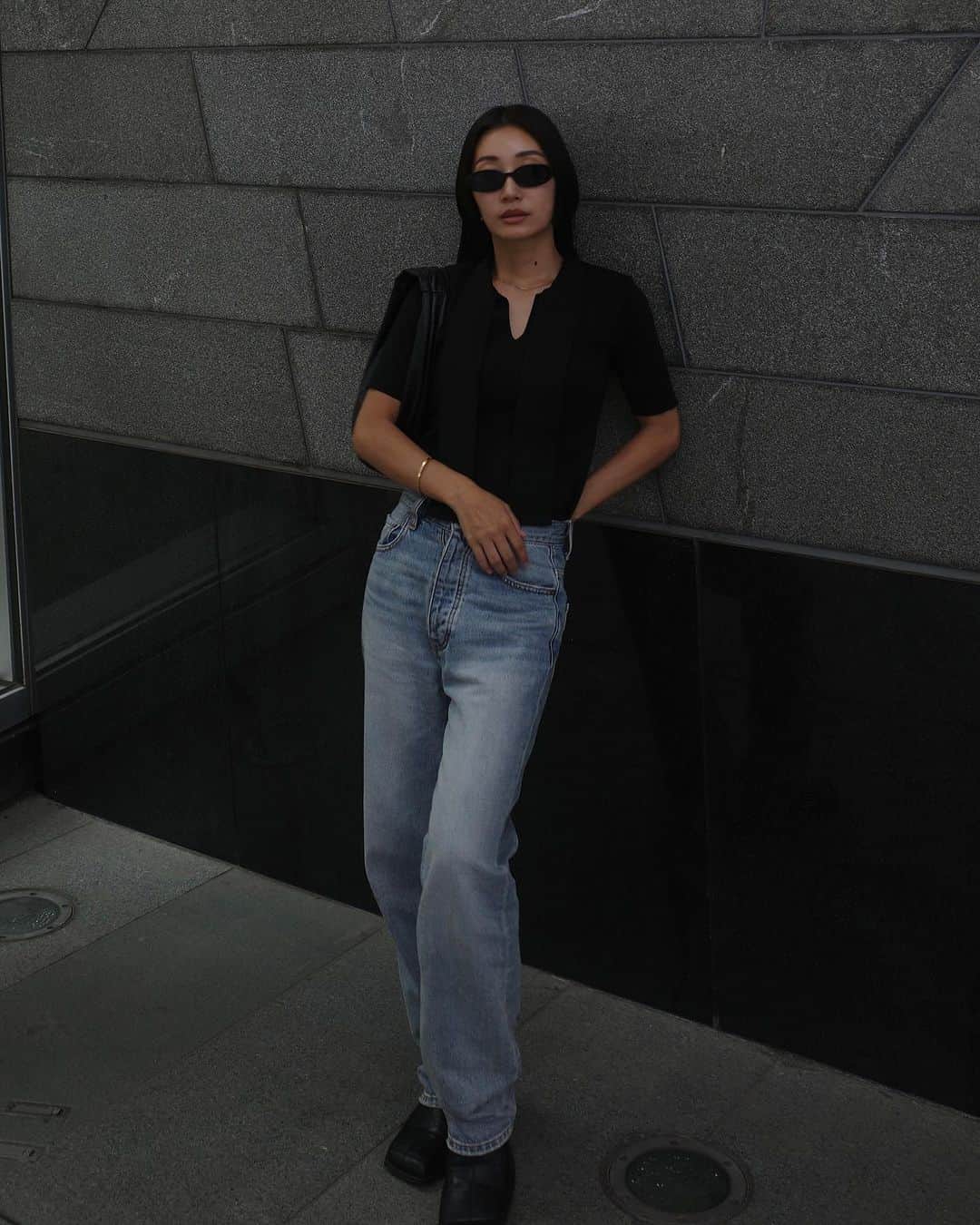 Icumi Oohamaのインスタグラム：「tops @thebutter_official   お気に入りのトップスを着て親友とランチした日♩」