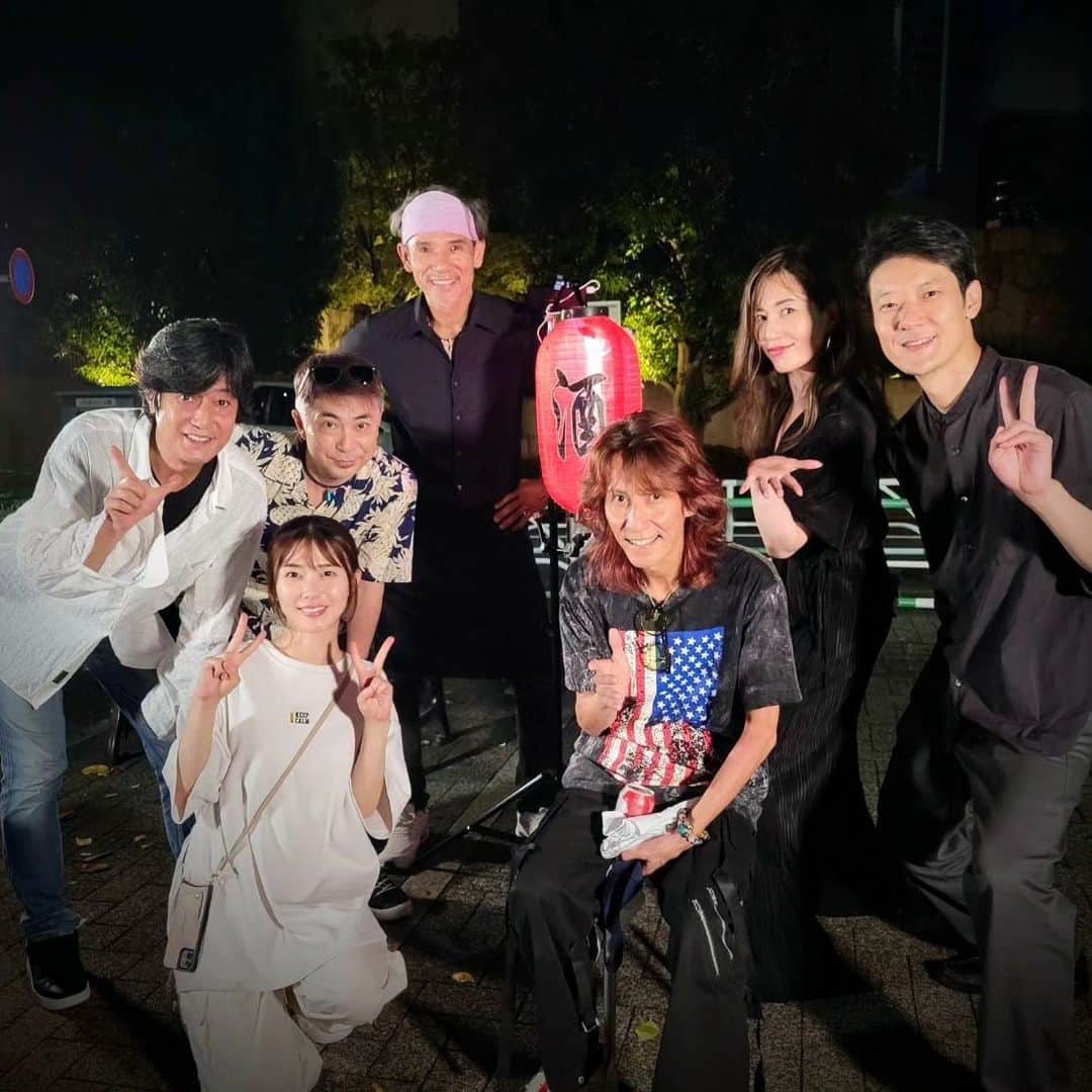 のインスタグラム：「⁡角松敏生さんの⁡⁡ ⁡「THE DANCE OF LIFE 〜Final Chapter〜」 絶賛稽古中⁡ですが、⁡ ⁡昨晩は稽古後、角松監督の元、⁡ ⁡宣伝用PV撮影でした。⁡ ⁡いい感じの映像が撮れてたので公式HP更新をお楽しみに😊 ⁡⁡ ⁡http://www.toshiki-kadomatsu.jp/special/milad2_2023/⁡ ⁡⁡⁡  ⁡そして、今日はとある映画の撮影🎥⁡ ⁡「令和の野球少女」こと池田朱那ちゃんと⁡ ⁡ぽんぽこの高木ひとみ〇さんと一緒に写真撮ってもらいました😊⁡ 情報、もう少々お待ちくださいませ🙇🏻‍♂️」