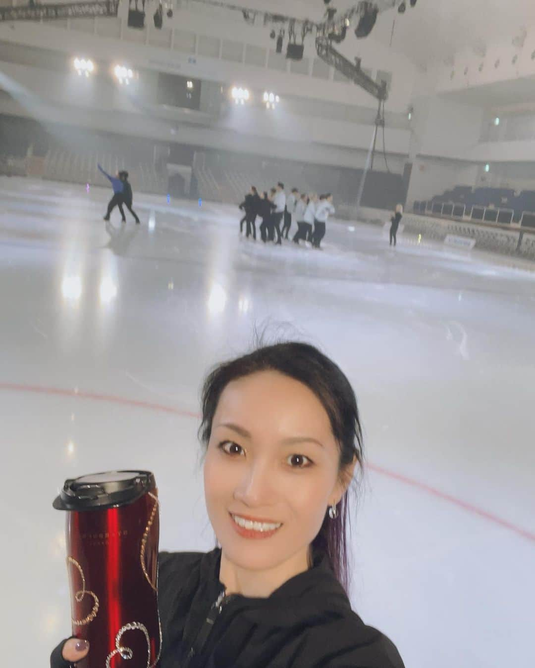 荒川静香のインスタグラム：「Rehearsal💃⛸️」