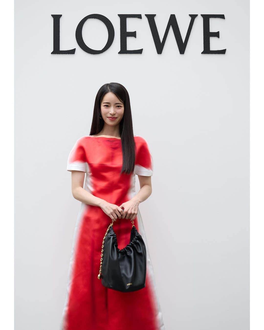 イム・ジヨンのインスタグラム：「로에베 23FW 프레젠테이션&스퀴즈백 런칭행사  #LOEWE #LOEWE23FW」