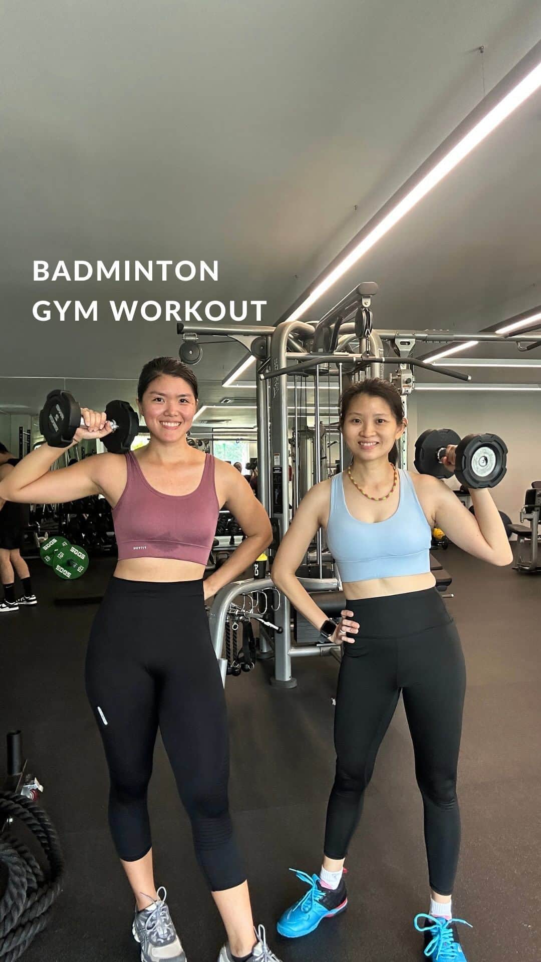 デビー・スサントのインスタグラム：「BADMINTON LOVERSSS! 🏸 SAVE THIS WORKOUT YA 🔥  yuu semangat yuu gais 🤜🏻🤛🏻  📍 @kyzn.bsd   #Badmintonindonesia #badminton #badmintonlife #badmintonplayer #badmintonlove #badmintonworld #badmintontime #badmintonsport #badmintonmatch #badmintontraining #badmintonindonesia #badmintonworkout」