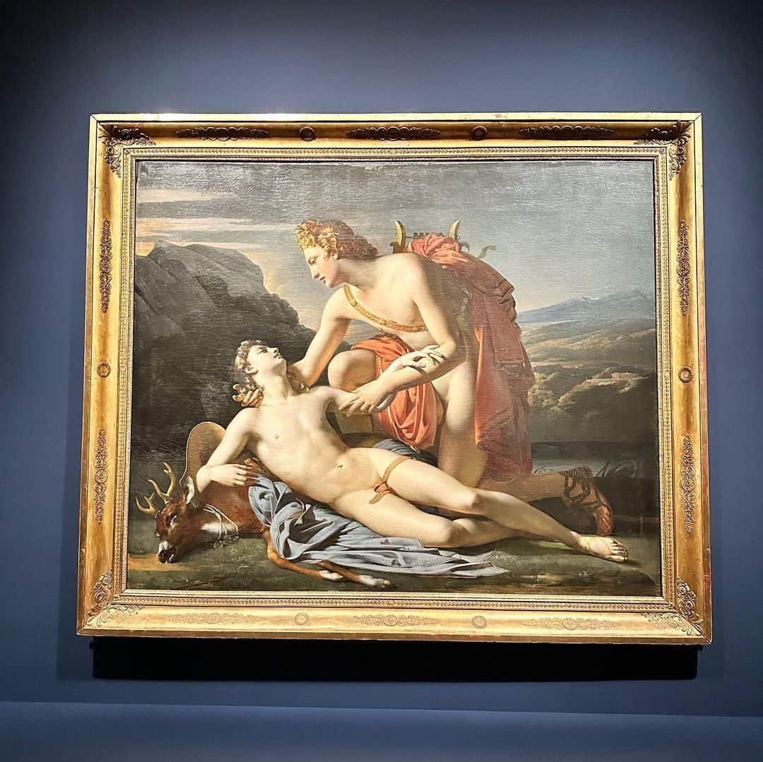 赤嶺紗羅さんのインスタグラム写真 - (赤嶺紗羅Instagram)「LOUVRE♥️ ルーブル美術館展🎨愛を描く 　 　 フランス🇫🇷行きたい欲が更に増した〜 美しいモノで五感が喜ぶ瞬間好き🫶 　 @kyotocitykyoceramuseum」8月23日 13時18分 - sara_am_0113