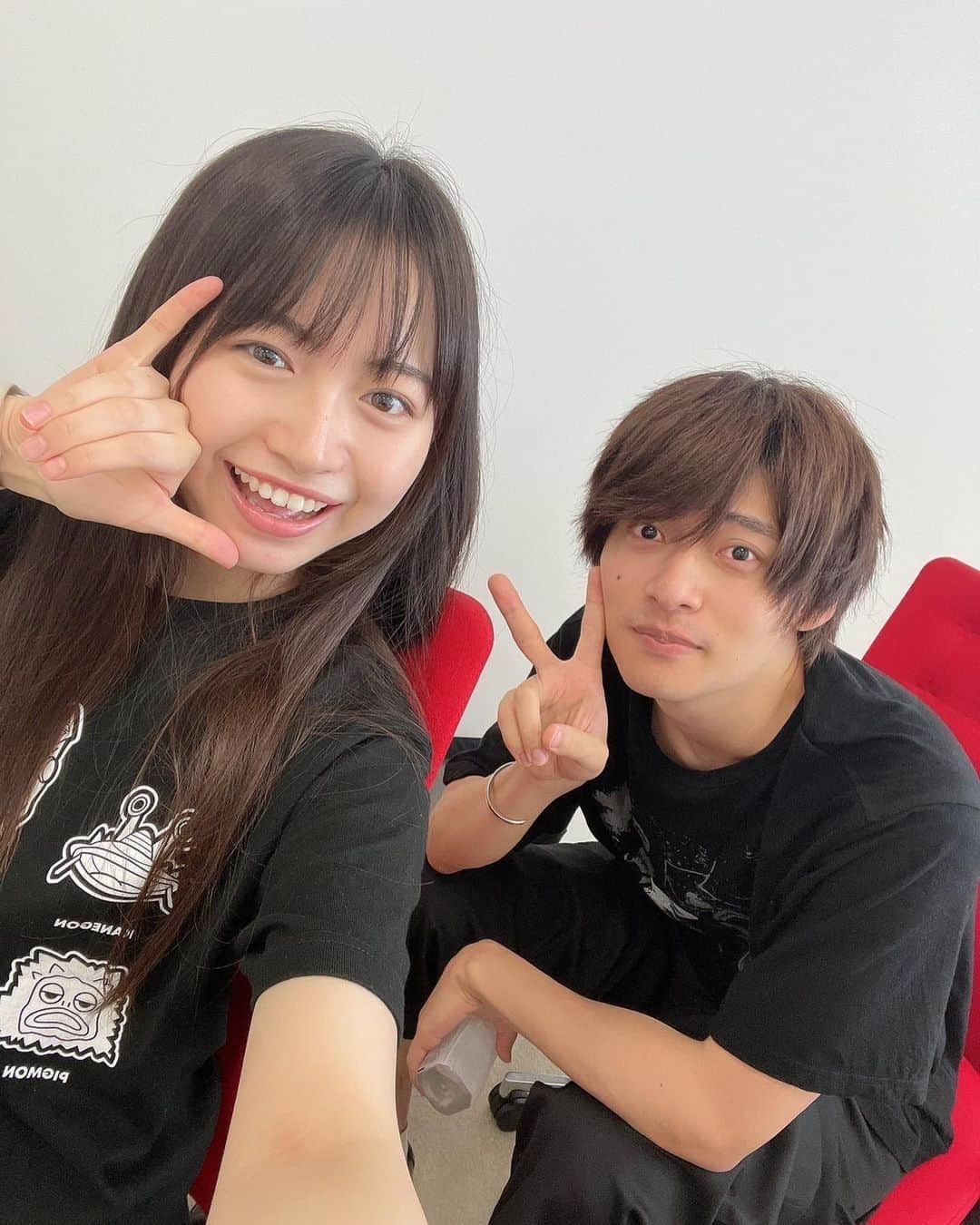 平田雄也のインスタグラム：「アフレコアフレコ🎙  ばったりアサヒ ハッピーアサヒ🤟🏻  本番ファイト😎🔥」