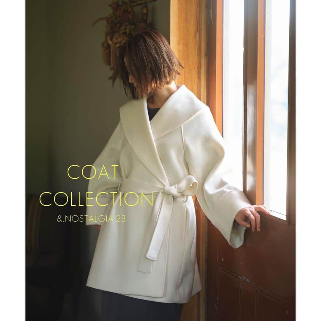 nostalgia_jpさんのインスタグラム写真 - (nostalgia_jpInstagram)「. COAT COLLECTON &.NOSTALGIA 23  Sophisticated coat to dress up..  ＆.NOSTALGIAが この冬、ご提案するコートを一挙ご紹介します。  シンプルなのに羽織るだけで瞬時に旬顔が叶う渾身のコート。  公式サイトからぜひご覧ください。  #nostalgiajp#nostalgia#nos #nosstyle#fashion#cordinate #ノスタルジア#ノス#ノスジョ」8月23日 15時44分 - nostalgia_jp