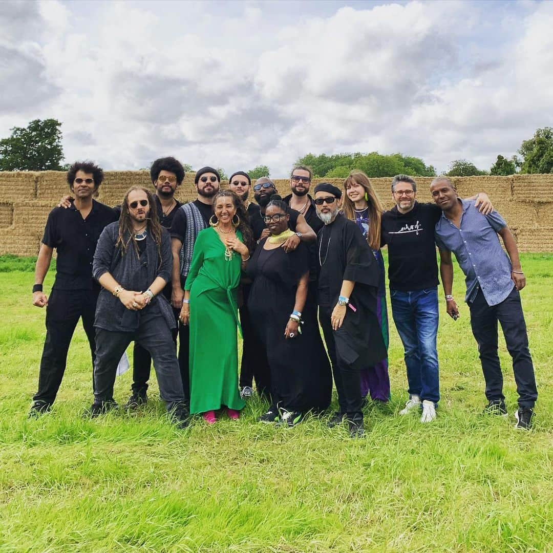 沖野修也のインスタグラム：「#kyotojazzmassive  #kyotojazzmassivelive  #vanessafreeman #bembesegue #echoesofanewdawnorchestra  @echoesof.official  @agyeimusic @eli.frot @roman.reidid @carel_cleril @bembesegue @misstuffers @ke.le.bel @jamesz4 #jeebspalies  @atn_dupuy @sylvainpierrejustin @weoutherefest」