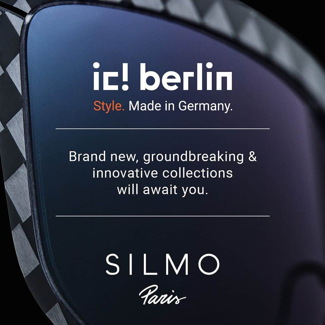 アイシー ベルリンのインスタグラム：「***SILMO Paris*** Dear ic! berlin partners! We are pleased to announce our long-awaited #comeback at this year's SILMO Paris from September 29th to October 2nd. We will be welcoming you to our booth F-054 in Hall 7. Be one of the first to discover our brand new, #groundbreaking and #innovativecollection, never seen before at ic! berlin.   We will also be presenting the new models in the Classic and Silk collections that you've celebrated so much. SILMO is the perfect opportunity to meet us in person, exchange ideas and discover the future of ic! berlin. Feel free to make an appointment with your account manager.  What do you expect from this year's Silmo? Are you looking forward to meet the team of ic! berlin? Let us know in the comments.  À bientôt au Silmo à PARIS!  Your ic! berlin Team  #SilmoParis #Silmo23 #Silmo2023 #PremiumEyewear #MadeInGermany#eyewear #design #team #crewlove #glases #sunglases」