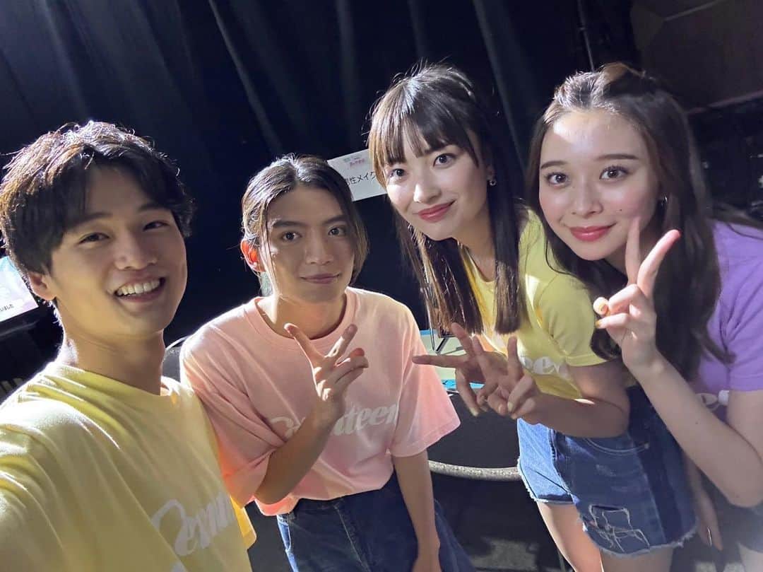 のインスタグラム：「⁡ Seventeen夏の学園祭2023 ありがとうございました！！とても楽しくて幸せな時間でした🫶 そしてカミウタメンバーと写真を撮りました📸 久しぶりに会えて嬉しかったです！」