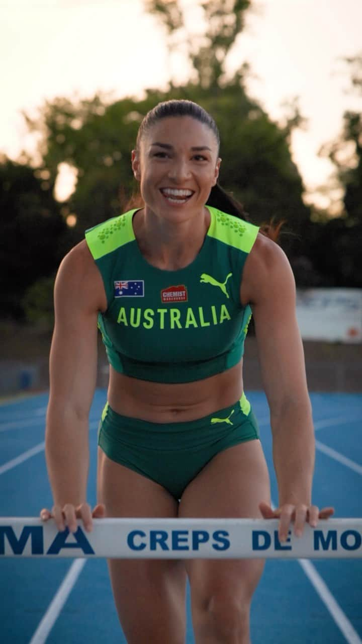 ミシェル・ジェネクのインスタグラム：「Michelle Jenneke has made 5 semi-finals from 5 World Championship appearances in the 100m Hurdles 👀  Is tonight the night she punches her ticket to her maiden global final? Find out on @sbsondemand 📺🔥  #ThisIsAthletics」