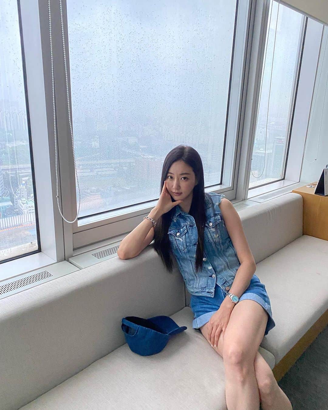 キム・サランのインスタグラム：「💙」