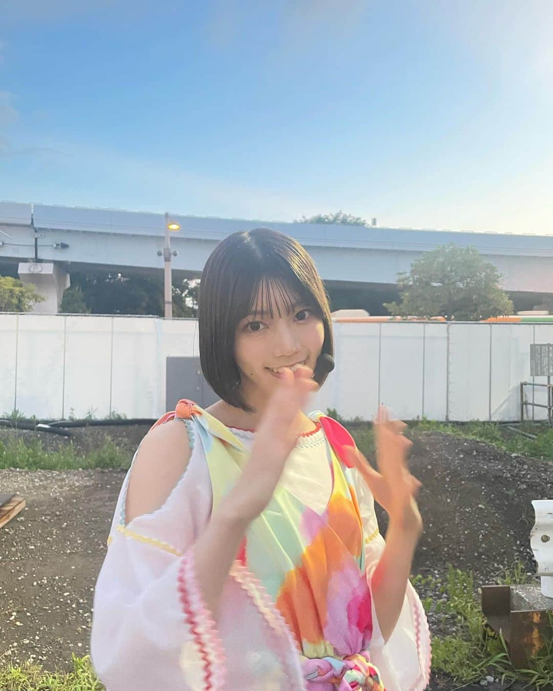 高本彩花さんのインスタグラム写真 - (高本彩花Instagram)「8月🦋  TIFやミーグリでおひさまと会えて幸せいっぱいです~！！  ツアーももうすぐ始まります🩵 最高の思い出作ろうね  #ミーグリの私服 #あやちぇりコーデ #8月終わらなくていいんだよ #HappyTrainTour2023 #大阪もうすぐです #リハ頑張ってます #楽しみだね #高本彩花 #ayacherigram」8月23日 19時46分 - ayacheri._.official