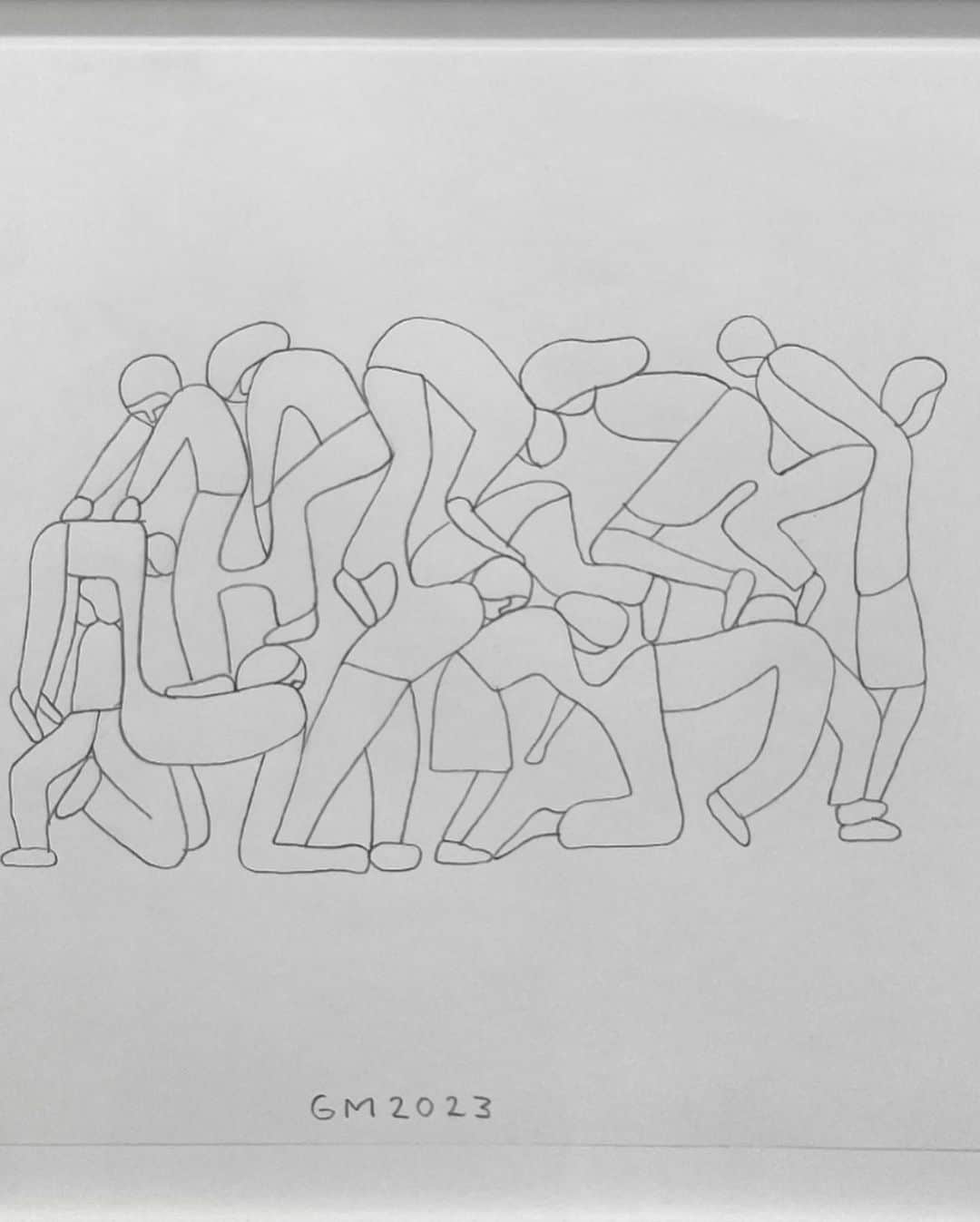 Juxtapoz Magazineさんのインスタグラム写真 - (Juxtapoz MagazineInstagram)「@mcfetridge told us once he was searching for the “opposite of an idea” in his work.  His new show “The Organic Interface” at @v1gallery is expanding on this process and is how to make something so complicated so simple and then universal.」8月23日 20時42分 - juxtapozmag