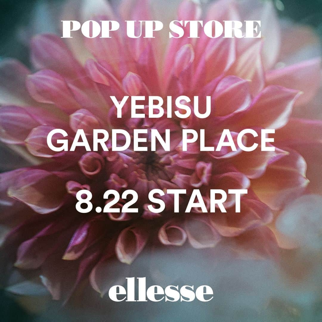 ellesseheritagejpさんのインスタグラム写真 - (ellesseheritagejpInstagram)「ⓅⓄⓅⓊⓅ YEBISU GARDEN PLACE｜POP UP STORE  . 「ellesse」初となる“OMO型店舗”での POP UP STOREが恵比寿ガーデンプレイスに2023年8月22日（火）より期間限定でオープン。  店頭に並んだ商品のタグに記載されているQRコードをモバイル端末で読み込み、リンク先のエレッセ公式オンラインストアで購入することが可能。後日ご指定の届け先に商品が届きます。  2023 FALL & WINTERコレクションのNEWアイテムをご覧いただき、実際にご試着してみていただけることはもちろん、シーズンインスピレーションである“FLOWERS（花）”に基づき、フラワーショップ「logi PLANTS&FLOWERS @logiplantsandflowers 」による装花の特別演出もお楽しみいただけます。  皆さまのご来店、心よりお待ちしております。 . . ▼YEBISU GARDEN PLACE｜POP UP STORE 期　　　間：8/22（火）～10/1（日） 営業時間：10:00～20:00 場　　　所：恵比寿ガーデンプレイス（東京都渋谷区恵比寿4丁目20−7 ガーデンプレイス センタープラザ 1階・特設スペース） . . #ellesse #ellessejapan #エレッセ #ellessePOPUP #FLOWERS #KeepitBeautiful #popupstore #OMO」8月23日 21時00分 - ellessejapan