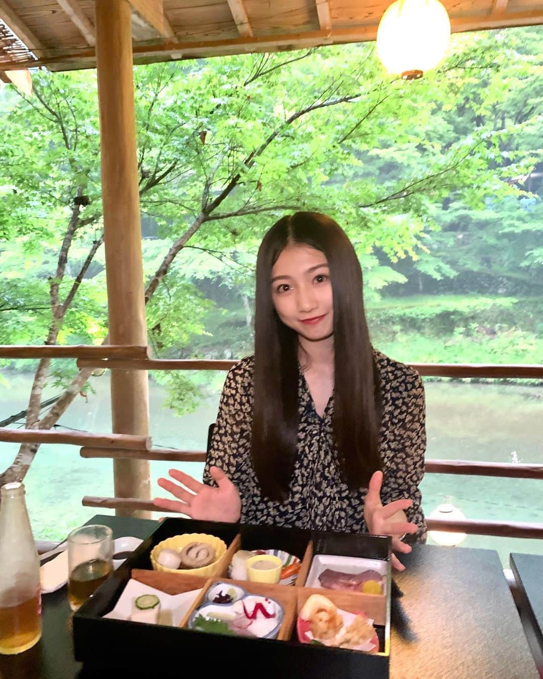 塩月希依音さんのインスタグラム写真 - (塩月希依音Instagram)「美味しかった𓌉𓇋  和食だーいすき🤍  #ご飯#夕食#川床#京都#京都旅#kyoto#一人旅#旅#travel #旅行#観光#観光地#YouTube#ケイト旅#fyp #jk#ljk #05#05년생 #05line」8月23日 21時05分 - keito.shiotsuki
