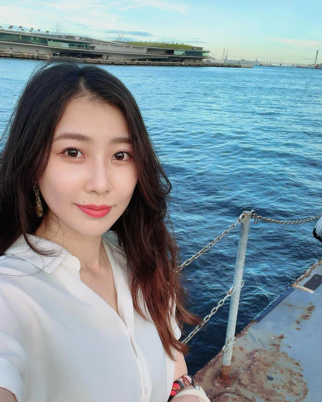 橘亜李彩さんのインスタグラム写真 - (橘亜李彩Instagram)「愛する横浜⚓️💙 久しぶりに海を感じて船にも乗って癒されてきた！  내 고향 ‘요코하마’⚓️ 오랜만에 바다를 느끼고 배도 타서 힐링!  #横浜 #みなとみらい #山下公園 #요코하마 #미나토미라이」8月23日 21時13分 - arisa_tachibana1206