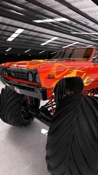 Classics Dailyのインスタグラム：「1967 Chevrolet Chevelle SS Monster Truck  Credit @412donklife _ #Classic #classics #Classiccar #classiccars #americanmuscle #Musclecar #Musclecars #car #chevelle」
