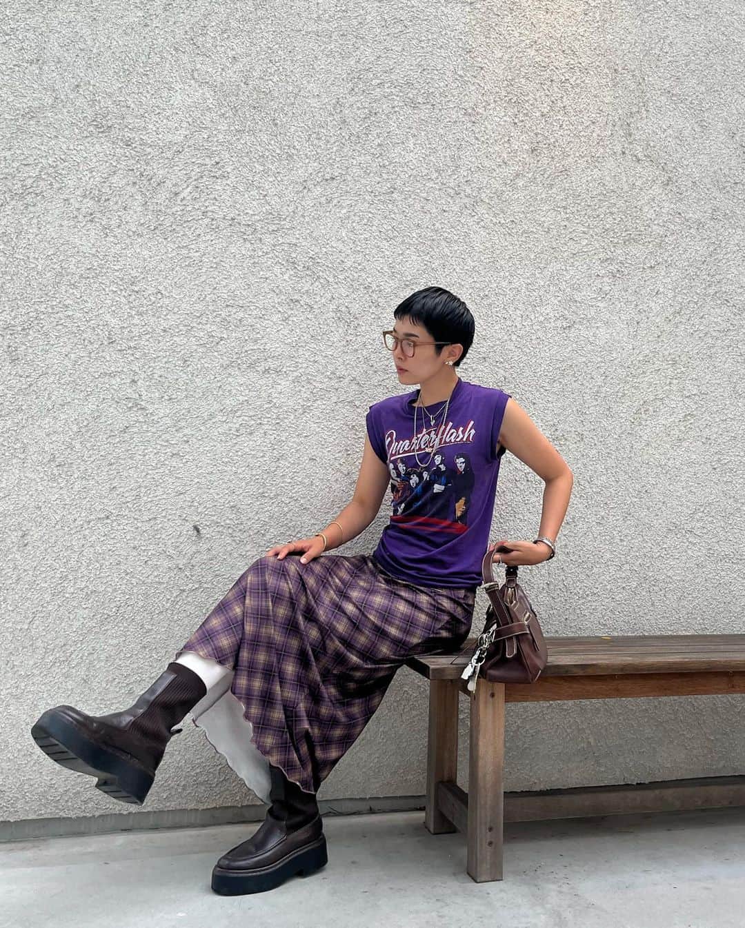 畠山千明さんのインスタグラム写真 - (畠山千明Instagram)「最近毎日スカートなので、スカートまとめ👗 チャリを乗らなくなったから履けるようになったのと、ただ涼しい😂」8月23日 21時53分 - hatakeyama_chiaki
