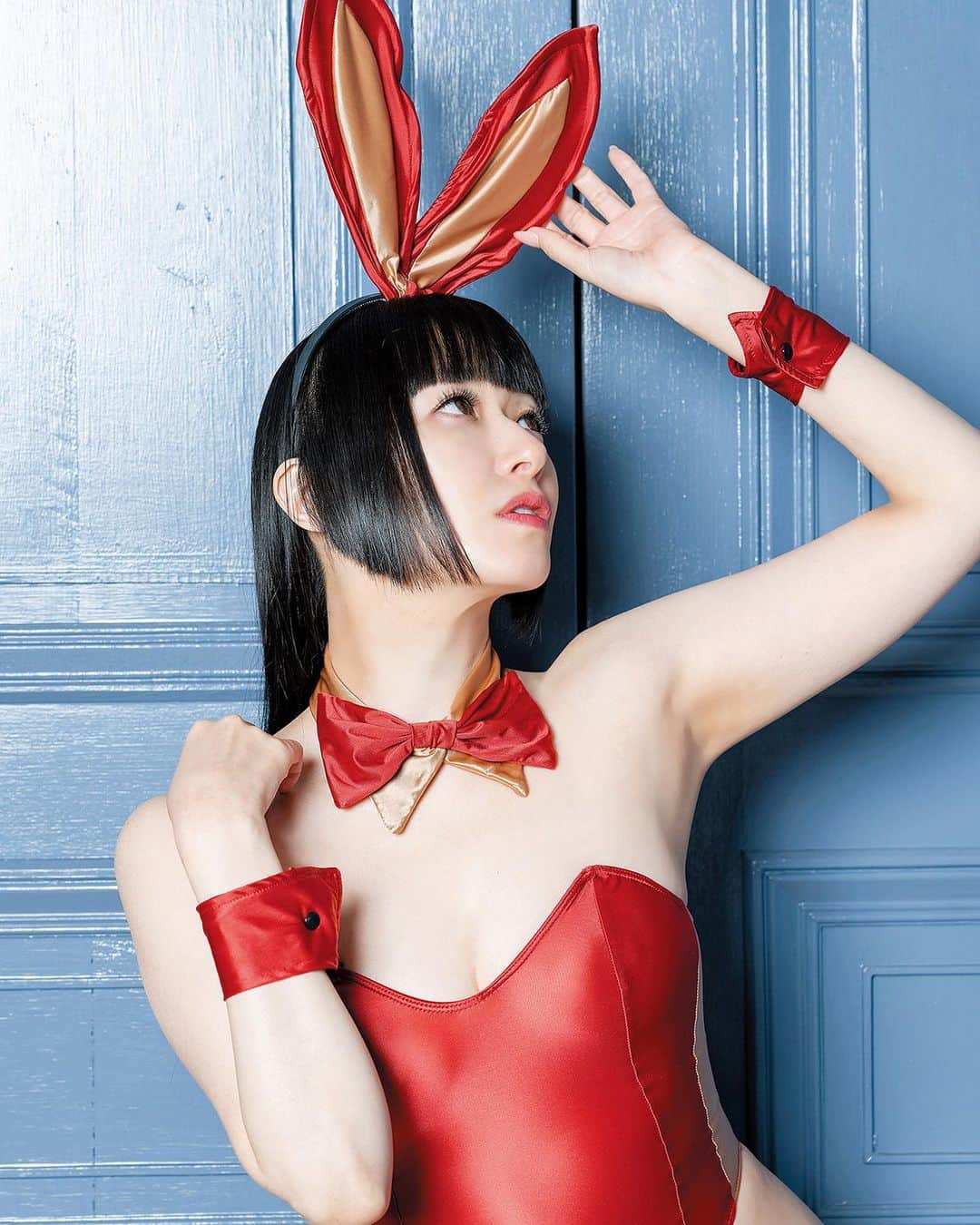 田中理恵のインスタグラム：「8月23日 バニーさんの日らしいので👯 （写真集『お気に召すまま』より）  #バニーさんの日  #バニーガール」