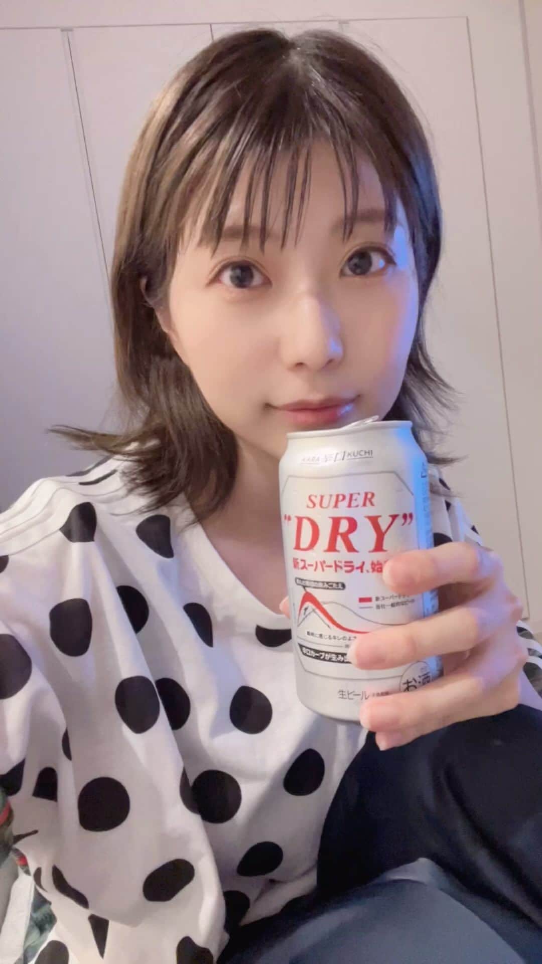 天野麻菜のインスタグラム：「ビール女子。3578」